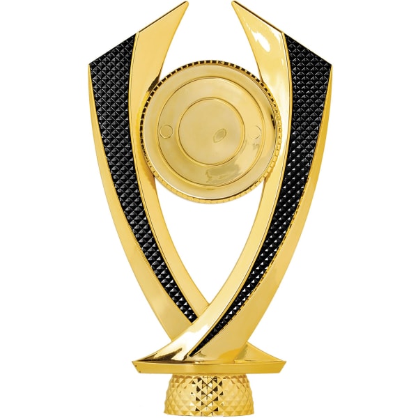 6 1/4″ Gold/Black 2″ Insert Holder Falcon Figure