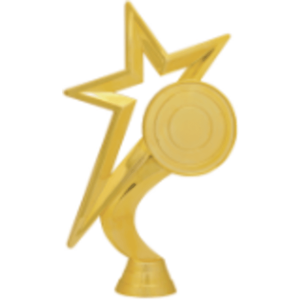 6 1/2″ Star 2″ Insert Holder Figure