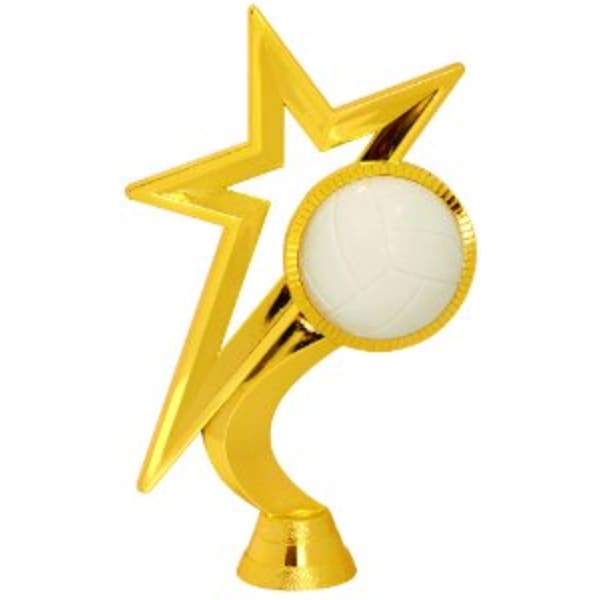 6 1/2″ Gold Star Volleyball Figure