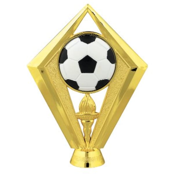 5 1/2″ Color Soccerball Diamond Figure