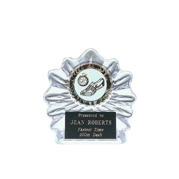 4 1/4″ Clear Flame Sculpted Ice
