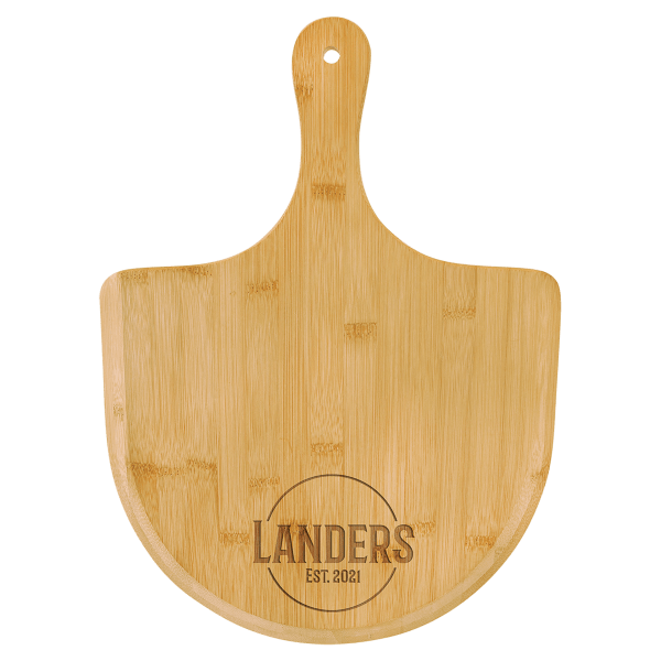 15 1/2″ x 11″ Bamboo Pizza Board