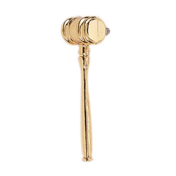 4″ Gold Metal Gavel