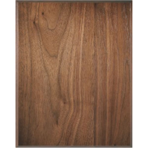 7″ x 9″ 45 Degree Bevel Edge Genuine Walnut Plaque
