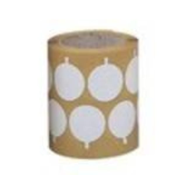 1 3/4″ Gold Standard Tape Disks with Tabs (Roll of 500)