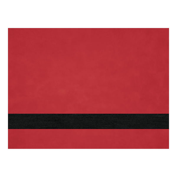 12″ x 24″ Red Laserable Leatherette Sheet Stock