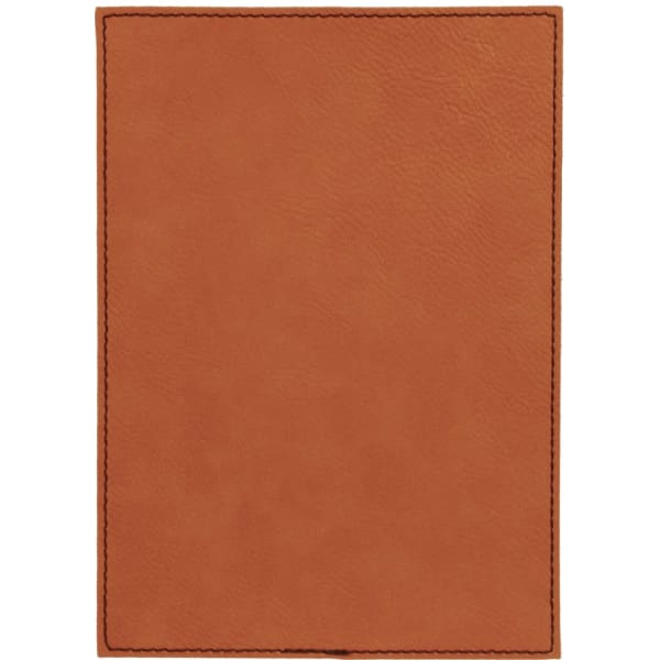 5″ x 7″ Rawhide Leatherette Plaque Plate