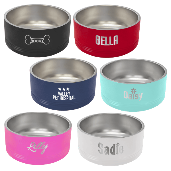 Large Polar Camel 64 oz. Pet Bowl Sample Set
