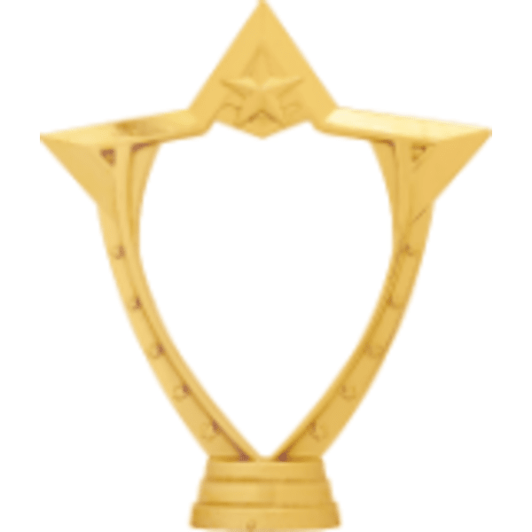 6 1/4″ Gold Medal Holder Figure