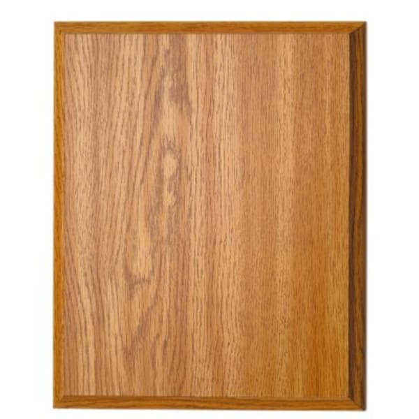 6″ x 8″ Oak Finish Plaque