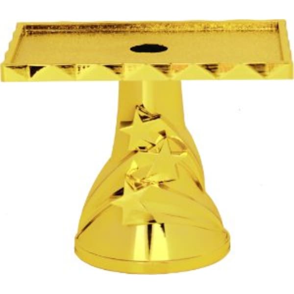 3″ 3D Star Rectangle Pedestal