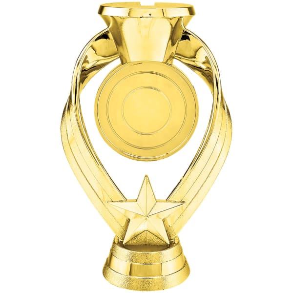 6″ Gold Ribbon 2″ Insert Holder Riser