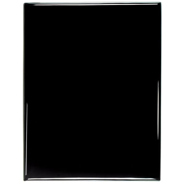 9″ x 12″ Black Piano Finish Plaque