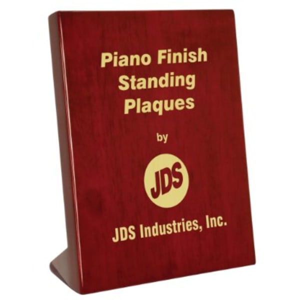6 1/4″ x 8 1/4″ Rosewood Piano Finish Standing Plaque