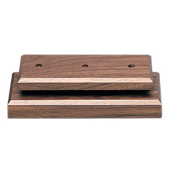 3″ x 8″ x 1″ Cherry Finish Economy 2-Post Set