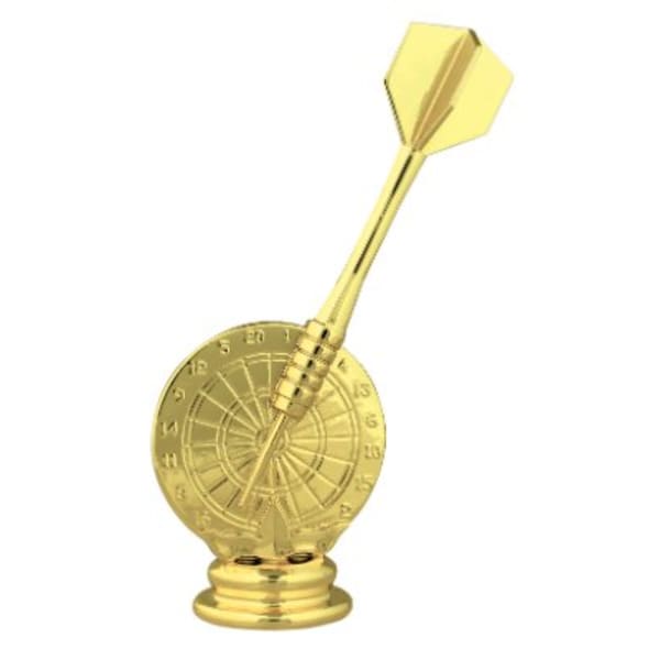 5 1/4″ Dart & Board Figure