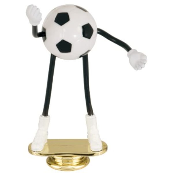 5″ Soccer Bendable Trophy Dude Figure