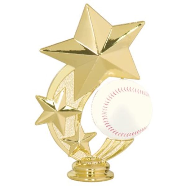 5″ Baseball 3-Star Spinning Figure