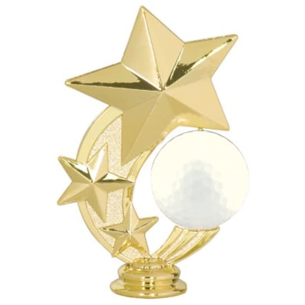 5″ Golf 3-Star Spinning Figure