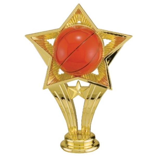 5″ Color Basketball Open Star Figure