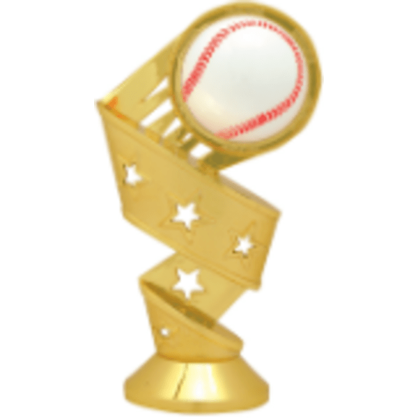 5 1/2″ Baseball 3D Twist Figure