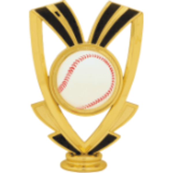 5″ Baseball Ribbon Figure