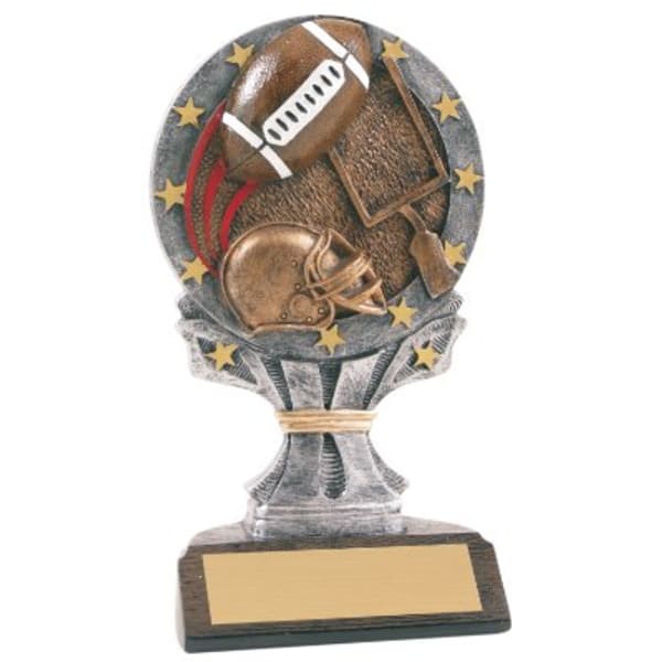 6 1/4″ Football All Star Resin