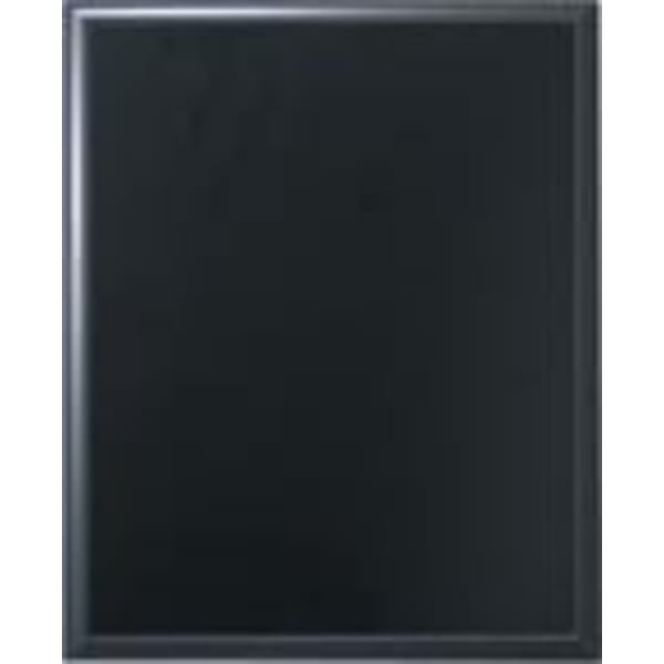 9″ x 12″ Solid Black Finish Plaque