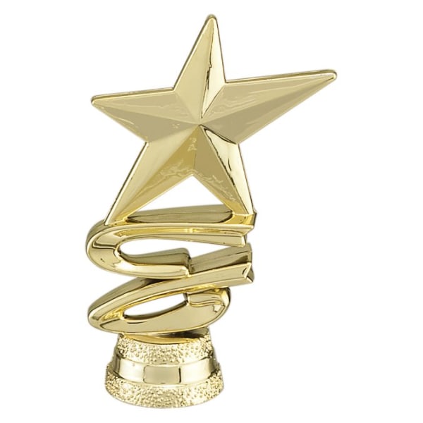 2 3/4″ Gold Star Ribbon Standup Trim