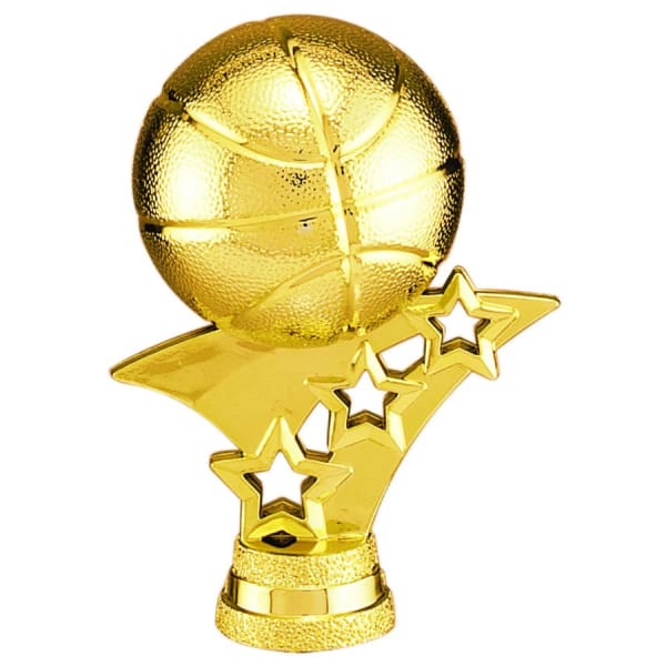 2 3/4″ Gold Basketball 3-Star Trim