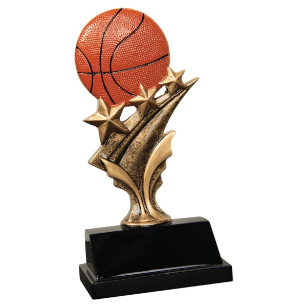 5 1/2″ Basketball Tri Star Resin