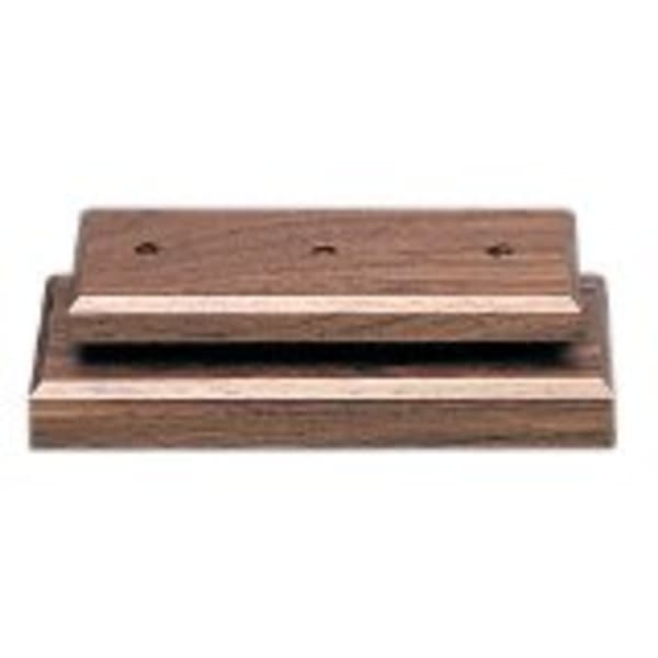 3″ x 8″ x 1″ Value Cherry Finish Economy 2-Post Set