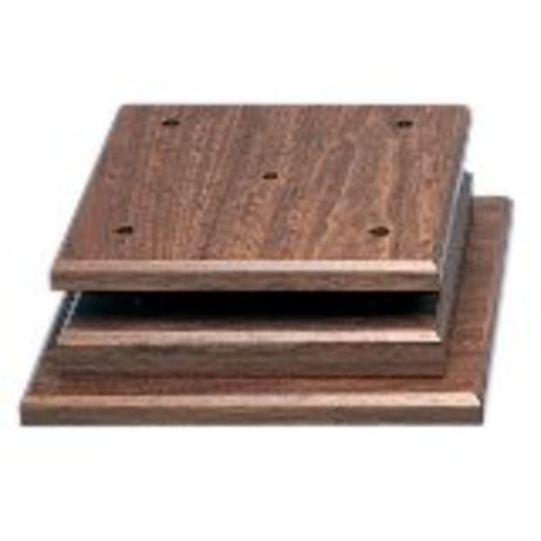 9″ x 9″ x 1 3/4″ Value Cherry Finish Economy 4-Post Set