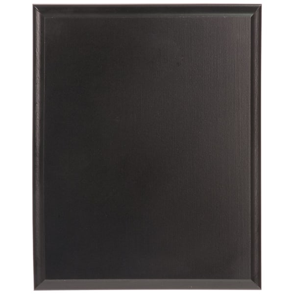 7″ x 9″ Value Solid Black Finish Plaque
