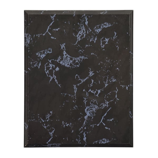 12″ x 15″ Value Black Marble Finish Plaque