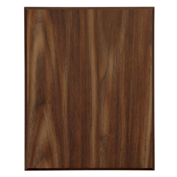 4 1/4″ x 6″ Value 45 Degree Bevel Edge Walnut Finish Plaque