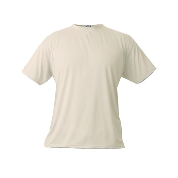 Small Sand Short Sleeve Basic T-Shirt