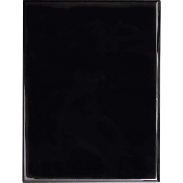 7″ x 9″ Value Black Piano Finish Plaque