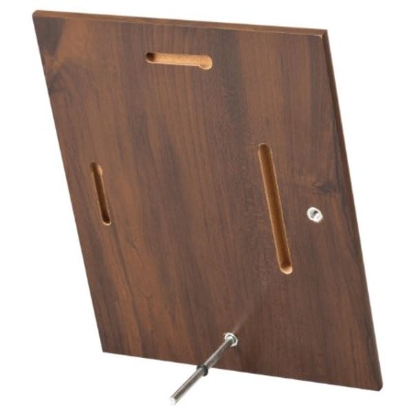 7″ x 9″ Gloss Value Cherry Finish Plaque with Pin