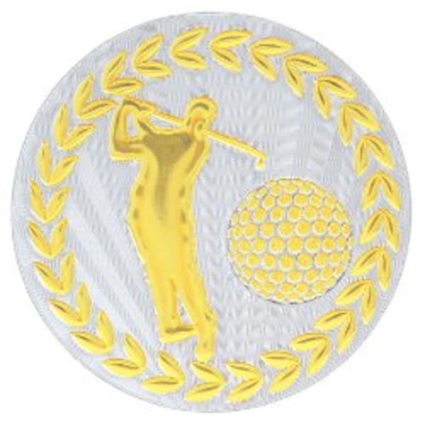 2″ Metallic Golf Mylar