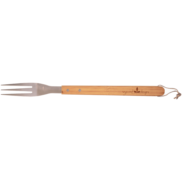 16 1/4″ Bamboo Barbeque Fork
