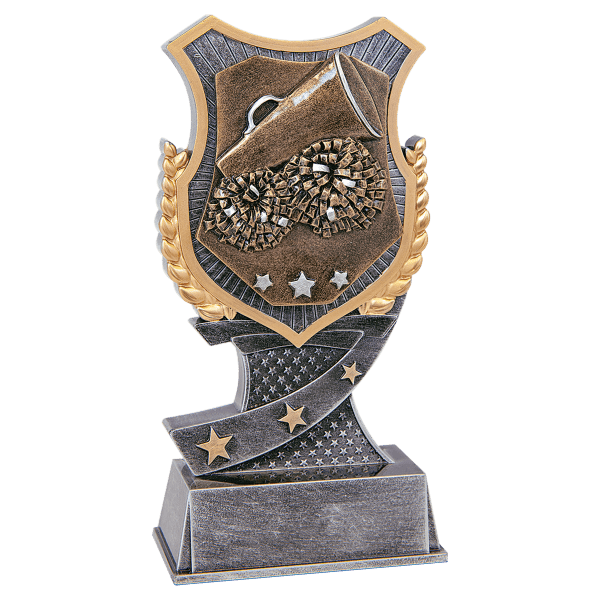 6″ Cheer Shield Award