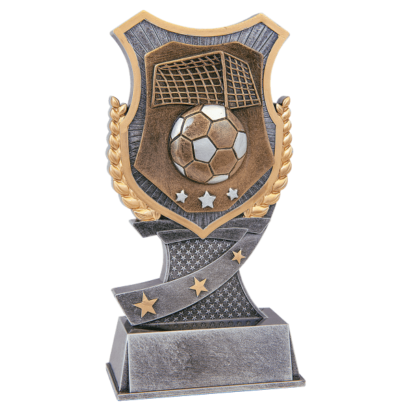 7″ Soccer Shield Award