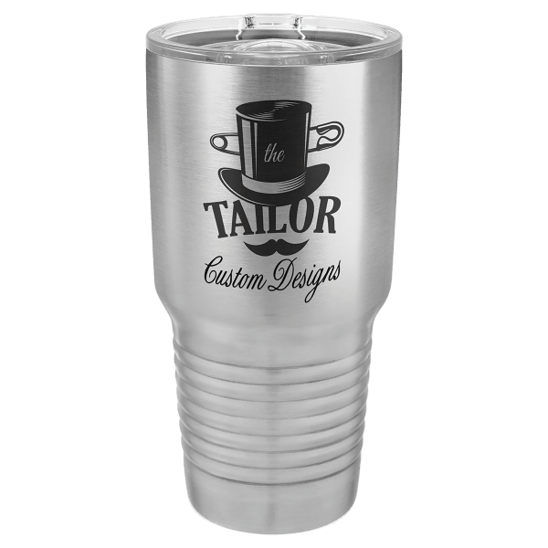 Polar Camel 30 oz. Stainless Steel Ringneck Tumbler with Slider Lid