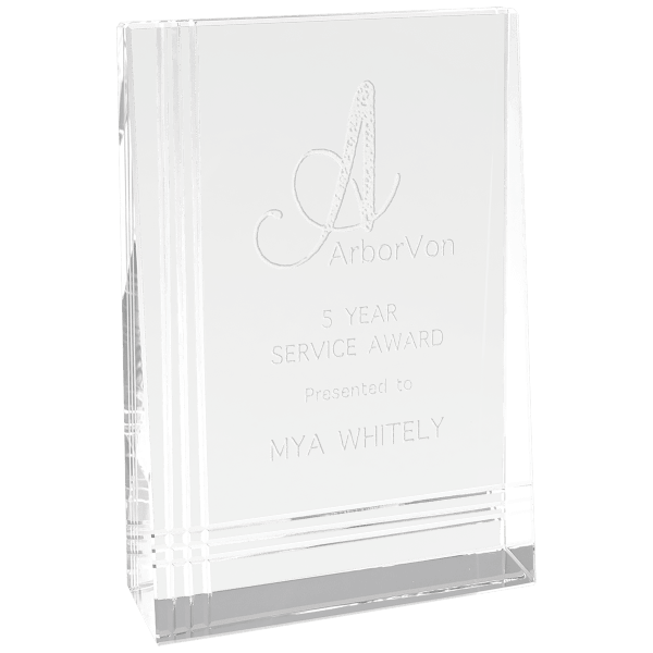 4″ x 6″ Crystal Wedge