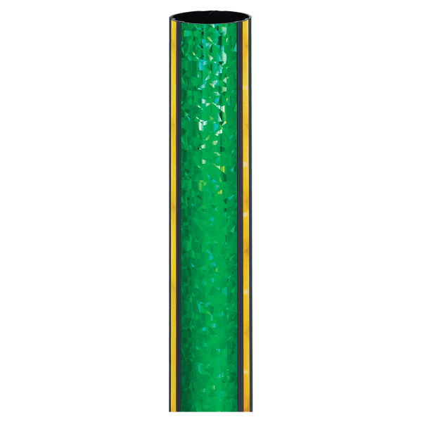 45″ Round Green/Gold Illusion Trophy Column
