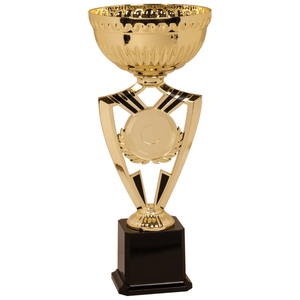 15″ Gold Ribbon 2″ Insert Holder Easy Cup Kit