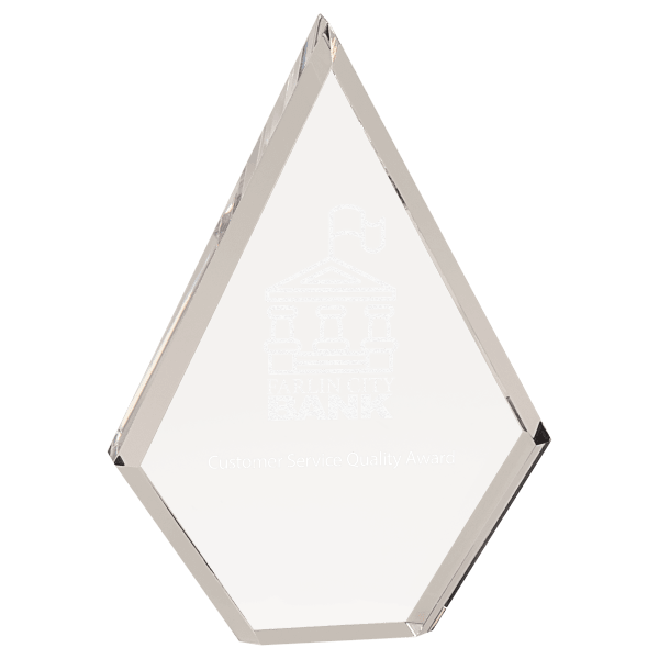 5″ x 7″ Clear Diamond Acrylic
