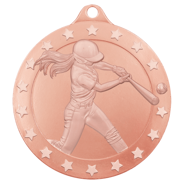 Bronze 2 3/4″ Radiance Softball Medal