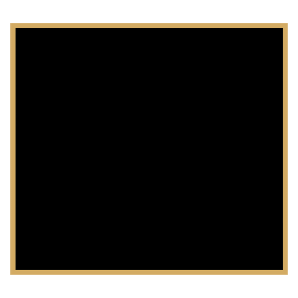2 1/2″ x 2 3/4″ Black Laserable Brass Plaque Plate with Gold Border